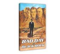 Bad Day at Black Rock Canvas Poster Wall Art Decor Print Picture Paintings for Living Room Bedroom Decoration 20x30inch(50x75cm)
