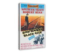 Bad Day at Black Rock Canvas Poster Wall Art Decor Print Picture Paintings for Living Room Bedroom Decoration 12x18inch(30x45cm)
