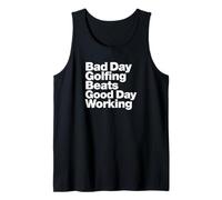 Bad Day Golfing Beats Good Day Working Tank Top