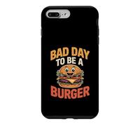 Bad Day To Be A Burger Retro Funny Fast Food Grilling Case for iPhone 7 Plus/8 Plus