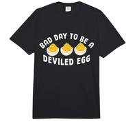 Bad Day to Be A Deviled Egg Family Dinner Happy Thanksgiving Comfort Colors Adult Heavyweight T-Shirt