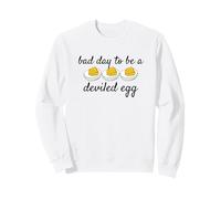 Bad Day To Be A Deviled Egg Funny Holiday Sweatshirt