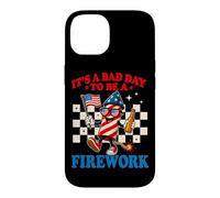 Bad Day To Be A Firework Funny 4th Of July Meme Case for iPhone 14