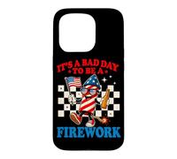 Bad Day To Be A Firework Funny 4th Of July Meme Case for iPhone 15 Pro