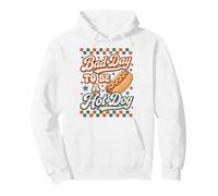 Bad Day To Be A Hot Dog Funny BBQ 4th of July Pullover Hoodie