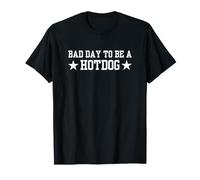 Bad Day to Be a Hotdog Funny T-Shirt