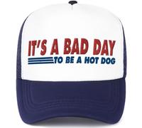 Bad Day to Be A Hotdog Hat It's A Bad Day to Be A Hot Dog Hat Unisex Baseball Cap