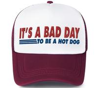 Bad Day to Be A Hotdog Hat It's A Bad Day to Be A Hot Dog Hat Unisex Baseball Cap