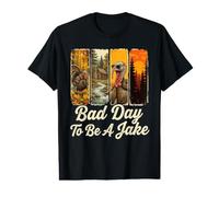 Bad Day to Be A Jake Meme Retro Turkey Hunting Hunting Camp Value Graphic T-Shirt