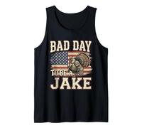 Bad Day to Be A Jake Tshirt Hunting Hunter Turkey Animal Tank Top