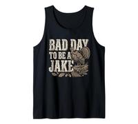 Bad Day to Be A Jake Tshirt Hunting Hunter Turkey Animal Tank Top