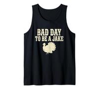 Bad Day to Be A Jake Tshirt Hunting Hunter Turkey Animal Tank Top