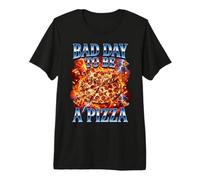 Bad Day to Be A Pizza 90s Bootleg Meme Premium T-Shirt