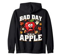 Bad Day To Be An Apple Picking Harvest Season Kids Zip Hoodie
