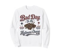 Bad Day To Be Halloumi Cheese Funny BBQ Grilling Sweatshirt