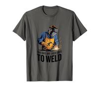 Bad Days are Great Days to Weld, Welder Metal Welding T-Shirt