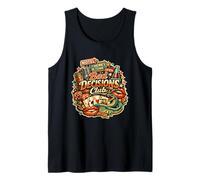 Bad Decisions Club Retro Vintage Outlaw Party Collage Fans Tank Top