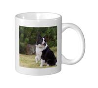 Bad Dog Border Collie, Ceramic Cup Ceramics Mug Tea Cup Coffee Mugs 330 ml