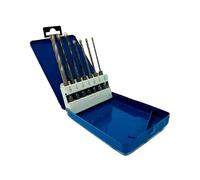 Bad Dog Standard 7 Piece Multipurpose High Speed Drill Bit Set. Carbide, Titanium, Cobalt Tip & Armor Steel Hex Shank. Made in USA. Drill Through Everything! Hardened Steel, Masonry, Wood, Tile & More