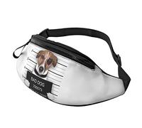 Bad Dog Wanted Crossbody Bag Runner Small Hip Pouch Bum Bag Running Waistpack Bumbag Beltbag Sport Slim Fashionable for Jogging Hiking Woman