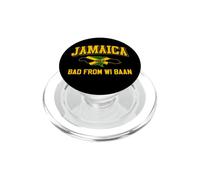 Bad From Wi Baan Jamaica Flag Jamaican Independence 1962 PopSockets PopGrip for MagSafe