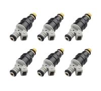 Bad Fuel Injector Signs 0280150710 6pcs Fuel Injectors for Ford Mustang 1987-1993 for Mercury Cougar LS Parts