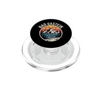 Bad Gastein Winter Ski Mountain Vintage Design PopSockets PopGrip for MagSafe