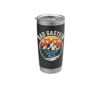 Bad Gastein Winter Ski Mountain Vintage Design Stainless Steel Insulated Tumbler