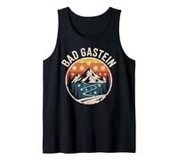 Bad Gastein Winter Ski Mountain Vintage Design Tank Top