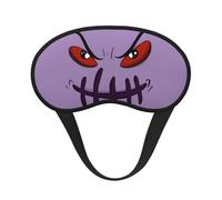 Bad Guy Big Face Premium Eye Mask â€“ Soft Satin Sleep Mask with Full-Print Front Design, 100% Polyester Shade Eye Cover for Travel, Meditation, Yoga & Night Rest