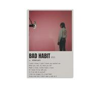 Bad Habit Steve Lacy Creative Waterproof Decorative Paintings Free of Framing Directly Pasted with Moisture-proof And Anti Fouling Materials Living Room Bedroom Hanging Paintings Artistic Sense Home G