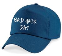 Bad Hair Day Baseball Cap 60 SECOND MAKEOVER Navy One Size