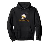 Bad Hair Day! Funny Weird Ostrich Rhea Gift Pullover Hoodie