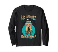 Bad Influence But Fun AF Street Style Long Sleeve T-Shirt