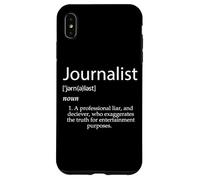 Bad Journalists Definition Fake News Gift Bought Journalism Case for iPhone XS Max