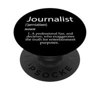 Bad Journalists Definition Fake News Gift Bought Journalism PopSockets Adhesive PopGrip