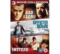 Crime Triple:Bad Karma/The Entitled/Officer Down [DVD]