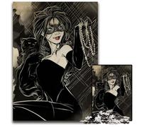 Bad Kitty 1000Pc Adults Jigsaw Puzzle Paper Jigsaw Puzzles for Adults DIY Home Decor Gift Adult Brain Teaser 1000 PCS(38x26cm)