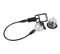 Bad Kitty Bad Kitty Vibrating Nipple Cups Transparent/Black 56 cm