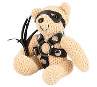 Bad Kitty - BDSM Plush Bear with Whip