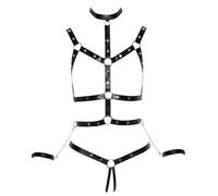 Bad Kitty Body Strap Body Black S/M