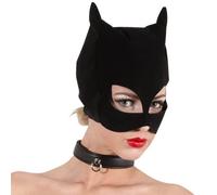 Bad Kitty Faux Leather Cat Mask