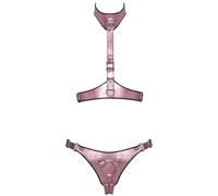 Bad Kitty Harness Set Rose S/M