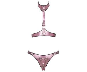 Bad Kitty Harness Set Rose XXL