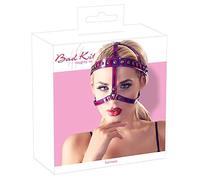 Bad Kitty Head Harness Fuchsia Metallic One Size