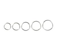Bad Kitty - Metal Penis Ring Set (5-piece)