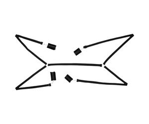 Bad Kitty - Plush Bed Restraint Set (5 Pieces)