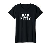 Bad Kitty Value Graphic T-Shirt, Women, Black, XS