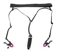 Bad Kitty Vibrating Labia Clamps & Harness