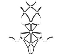 Bad Kitty Women's Strap Body Black S